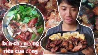 Hướng dẫn làm bún chả nướng riêu cua đồng | Instructions for making grilled vermicelli with crabs