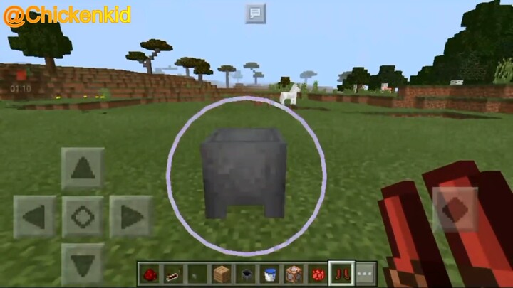Cách Làm GIẦY ĐI RA LỬA TRONG MINECRAFT PE (đơn giản) #funnygame