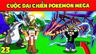 PIXELMON YTB NÂNG CẤP TẬP 23 - THÁCH ĐẤU VỚI POKEMON ETERNATUS SIÊU MẠNH VÀ TRỘM ĐỒ CÁC YTB