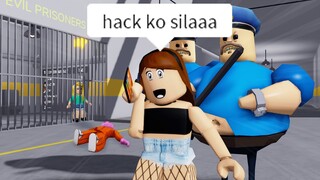 HINABOL KAMI NG MATABANG PULIS! | Barry's Prison | ROBLOX