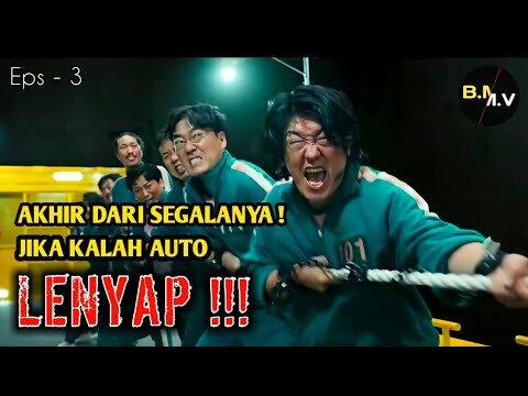 Squid Game Episode 3, 4 " Permainan Tarik Tambang 100 Meter "