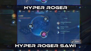 Emblem Hyper Roger Auto Sakit Damagenya