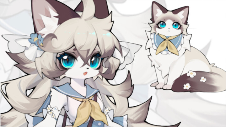 Mèo bông Lolita