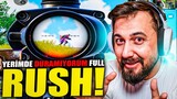 YERİMDE DURAMIYORUM!! - full rush | PUBG MOBILE