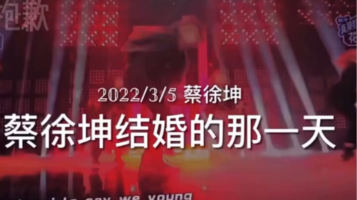 On Kun Kun’s wedding day, I hope… the haters stay out.