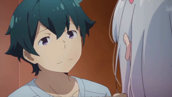 [Giáo viên Eromanga] Năng lượng cao phía trước! Hai nhân vật chính trong harem lướt qua nhau