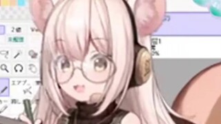 Mrs. Hamster dyed herself yellow and gave it away to get close to Mrs. Real Name~