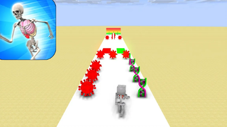 Monster School DNA RUN 3D CHALLENGE - แอนิเมชั่นไมน์คราฟต์