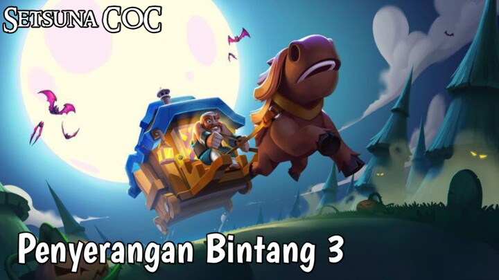 Tembus Bintang 3!! | Penyerbuan sekawanan kadal terbang | Clash of clans