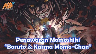 Boruto dan Momoshiki Bekerjasama