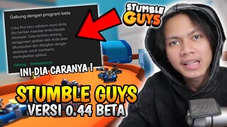 AKHIRNYA RILIS STUMBLE GUYS 0.44 BETA + CARA GABUNG BETA ! GAS COBAIN MAP BARU & FITUR CUSTOM PARTY