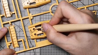 Pembuatan model Gundam, Bandai MG De Angel, proses dekompresi infiltrasi