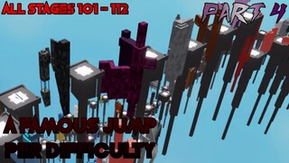 [PART 4] A Famous Jump Per Difficulty [All Stages 101-112] (ROBLOX Obby)