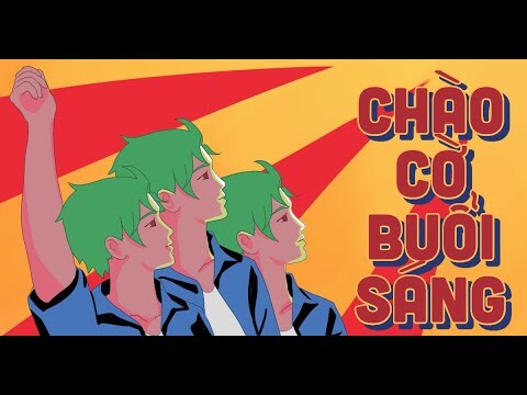 【Chào cờ】 Chào cờ và hát Quốc Ca cùng 3Di 【3Di Project Vietnam Vtuber】