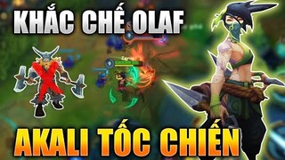 [LMHT Tốc Chiến] Akali Khắc Chế Olaf Cực Dễ - Sát thủ AKALI Combo Ăn Mạng Cực Ảo Diệu