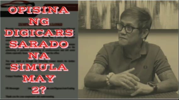 Opisina ng DIGICARS AUTOTRADING OPC Sarado na nga ba simula May 2?