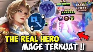 HERO 4 GOLD SERASA HERO LEGEND 5 GOLD !! THE REAL HERO MAGE TERKUAT MAGIC CHESS MOBILE LEGENDS 2024