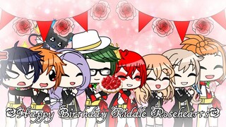 Happy Birthday Riddle Rosehearts - Gacha Club (Disney Twisted Wonderland) {Part 2/2}