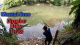 Mancing Ikan Melem Umpan Lumut Di Sungai Logawa || DISAMBAR BABON TERUSSS!!