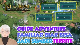 GUIDE ADVENTURE FAMILIAR SALAH SATU SUMBER TERRITE NI NO KUNI CROSS WORLDS