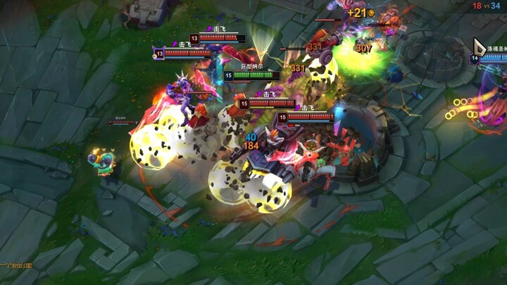 A new kid just joined Bilibili, and his Nar is crawling on the ground.