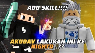 NightD vs Akudav: Builder Minecraft Lawan Builder Roblox! Siapa Lebih Jago? | MRI PanSos Kap #short