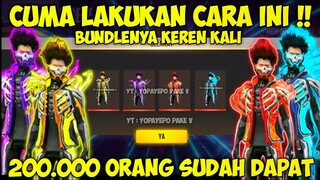 🔥 FREE FIRE ❗ CARA DAPAT BUNDLE LEGEND FF TERBARU | PESAING BUNDLE COBRA - GARENA FREE FIRE