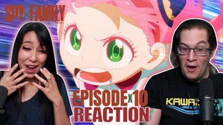 SPORTS X FAMILY!! | Spy X Family Episode 10 Reaction