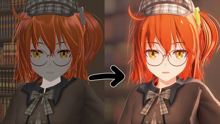 MMD rendering process [ray rendering]