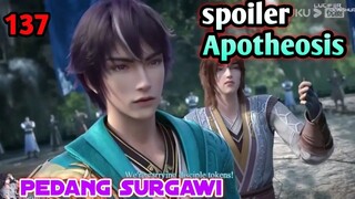 Alur Cerita Apotheosis S1 Part 137 : Pedang Surgawi