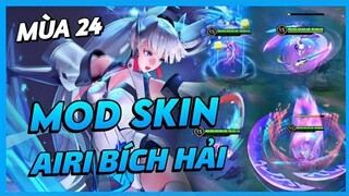 Mod Skin Airi Bích Hải Thánh Nữ Mùa 24 Mới Nhất Full Hiệu Ứng Không Lỗi Mạng | Yugi Gaming