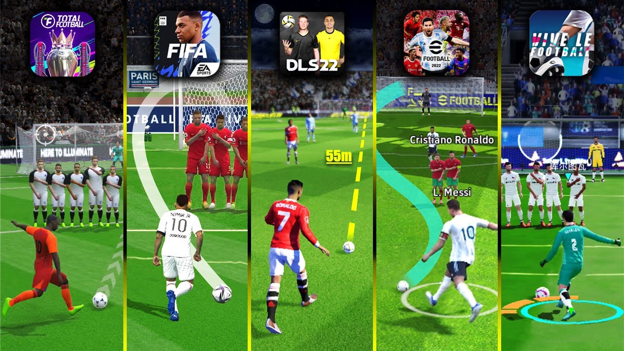 FIFA, eFootball PES or Dream League Soccer? Differences and which one is  better