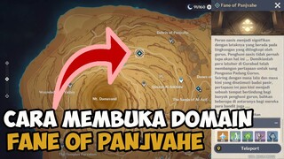 Cara Membuka Domain Fane of Panjvahe【Genshin Impact】