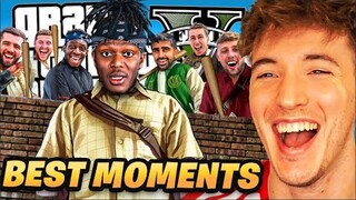 FUNNIEST SIDEMEN GTA MOMENTS!