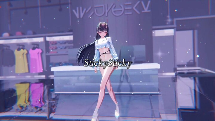"So helpless, I almost got my face sat on while watching a video" | Noshiro - StickySticky