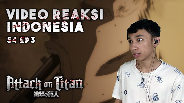 JANGAN BUNUH DIRI!! - Attack on Titan Reaction Indonesia | Season 4 Episode 3