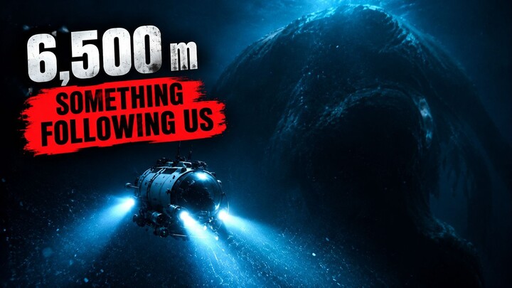 At 6,500 meters below the surface… something massive was following us.