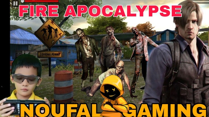 main game fire apocalypse, game tembak zombie, diserang anjing zombie