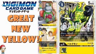 Great New Yellow Digimon Revealed - Bulkmon Can win FAST! (Digimon TCG News)