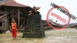 PUTRI NIAS MENONTON LOMPAT BATU BAWOMATALUO