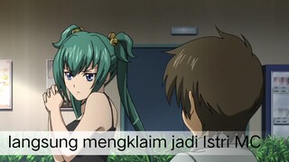 #KompetisiKreasiUnggahan2 , Waifu hijau langsung mengklaim dirinya istri MC