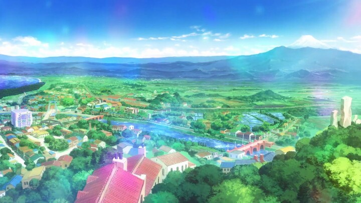 Pesona alam di isekai