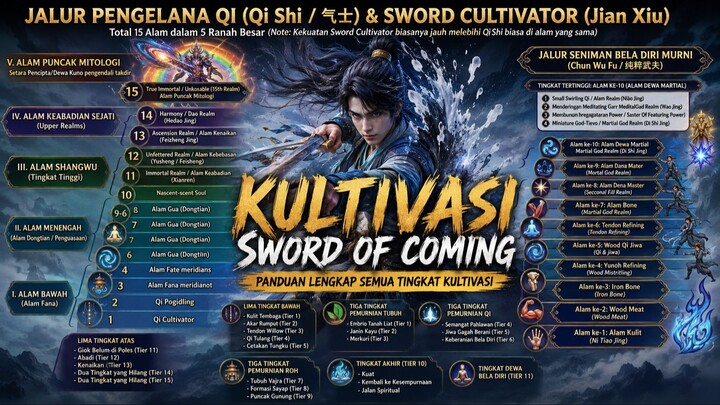 JALUR QI vs BELA DIRI MURNI! Mana yang Paling Kuat di Sword of Coming (Jian Lai)? 🔥