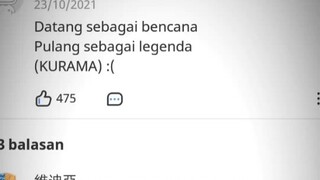 fans pun meng sedih ditinggal kurama:(🙂