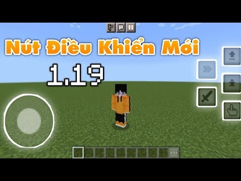 Hướng Dẫn Cách Cài Đặt Nút Điều Khiển Mới Cho Minecraft PE 1.19 Chính Thức | MCPE