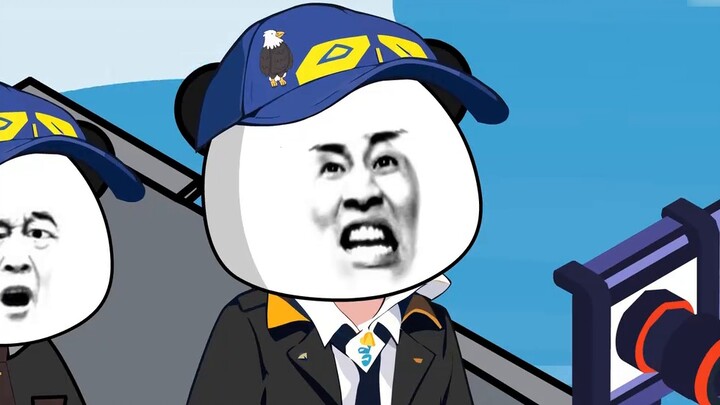 Eagle sauce: Rabbit, are you trying to tire out the eagle? Dragon brother: No, this is called siege 