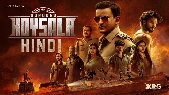 Gurudev Hoysala (Hindi) Full Movie- Dhananjaya - Amrutha - B Ajaneesh Loknath -