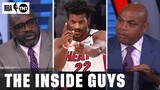 INSIDE THE NBA | Chuck 'NO WAY' No Joel Embiid No one can stop Jimmy Butler in Heat vs 76ers