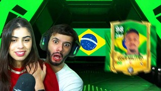 RAFÃO ABRINDO PACKS DA COPA AMÉRICA COM SUA NAMORADA NO FC MOBILE!