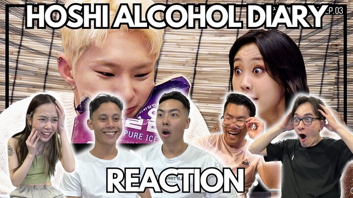 HOSHI MY ALCOHOL DIARY REACTION!!